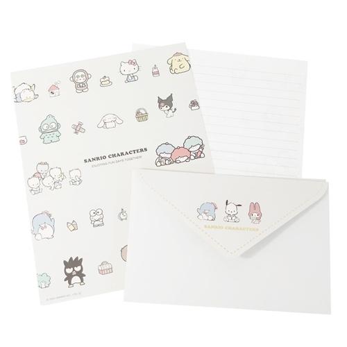 サンリオ　越前和紙　レターセット　メモ帳　セット 手紙セット サンリオ キャラクターズ レターセット ノスタルジック
