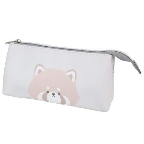 サンカク 2ルーム ペンケース 筆箱 with yo animal レッサーパンダ