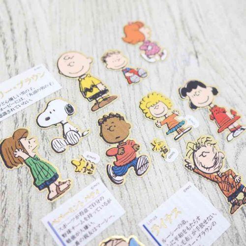 PEANUTS スヌーピー 大人の図鑑 シール ピーナッツ シールシート