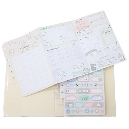 プロフィールブック YURUWAN プロフィール帳 新学期準備文具 ともだち