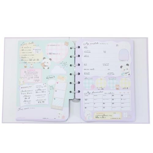 もちもちぱんだ グッズ プロフィールブック ともだちノート