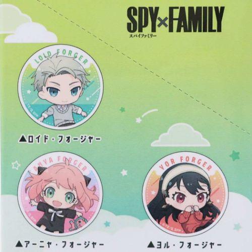 スパイファミリー SPY FAMILY トレーディング缶バッジ 全6種 6個入 