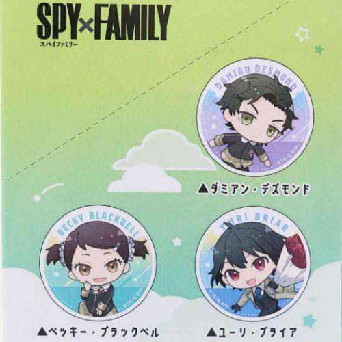 スパイファミリー SPY FAMILY トレーディング缶バッジ 全6種 6個入 スパイファミリー 原作 トレーディング 缶バッジ セット