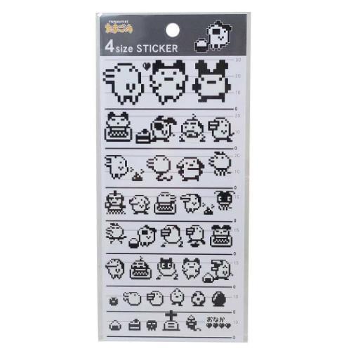 4SIZE STICKER たまごっち シールシート カミオジャパン ドット グッズ