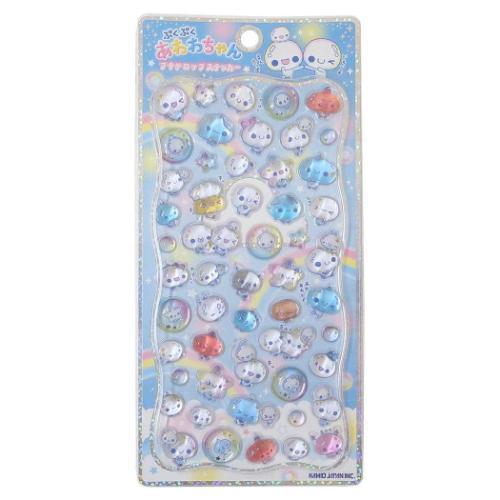 シールシート プチドロップステッカー ぷくぷくあわわちゃん カミオ