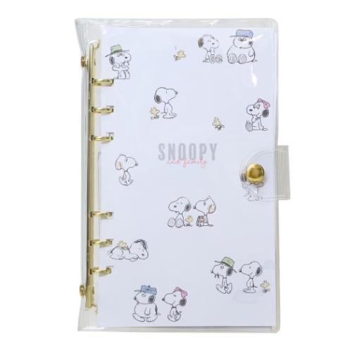 シール帳　キャラクターシール 収納ケース付き PEANUTS スヌーピー グッズ シール帳 キャラクター 大人のシール収納