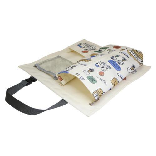 PEANUTS スヌーピー ティッシュカバー付ウォールポケット 収納用品