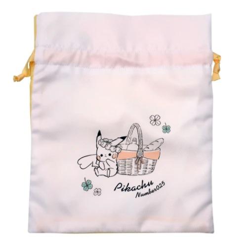 巾着袋 ポケモン きんちゃくポーチ M 海外 ピクニック 23 28cm ポケットモンスター