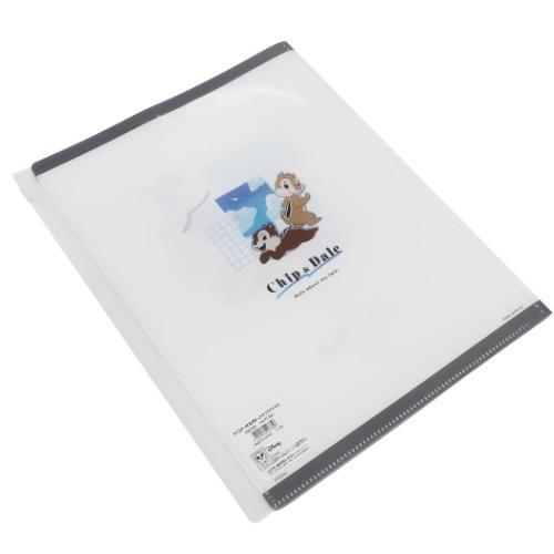 ミッキー＆フレンズ チップ＆デール ジップファスナー付 6ポケット A4