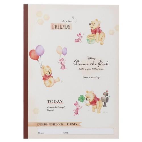 くまのプーさん 英語ノート B5 英習帳 おはなし ディズニー カミオジャパン イングリッシュノートクリスマス プレゼント 福袋 男の子 女の子 ギフ Kmo 3009 おもしろマニアックグッズの通販店 ブライ開新堂 通販 Yahoo ショッピング