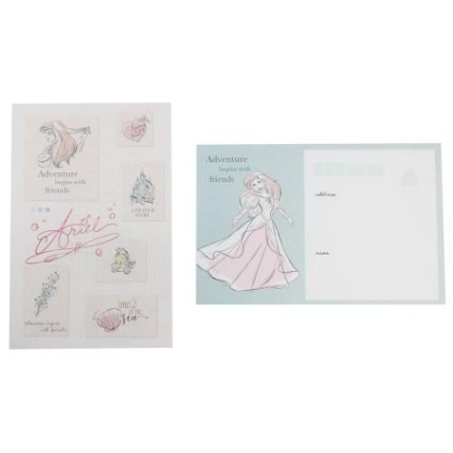 ディズニープリンセス リトルマーメイド アリエル レターセット