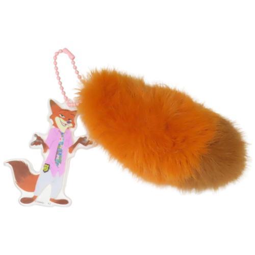 ズートピア ズートピア2 キャラクター キーリング しっぽ付き