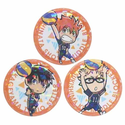 ハイキュー キャラクター グッズ 缶バッジ セット 少年ジャンプ カミオ