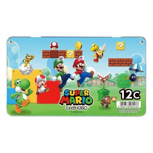 スーパーマリオ グッズ 色鉛筆 Nintendo キャラクター 缶入り12色 いろえんぴつ 新入学 Mbe K012csms5 シネマコレクション ヤフー店 通販 Yahoo ショッピング