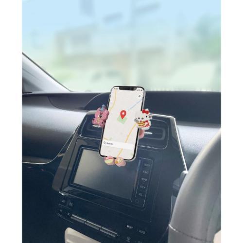 ハローキティ 車内インテリア スイマーxサンリオキャラクターズ スマホ