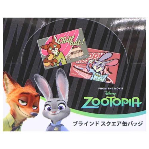 ズートピア グッズ 缶バッジ ディズニー キャラクター ブラインド