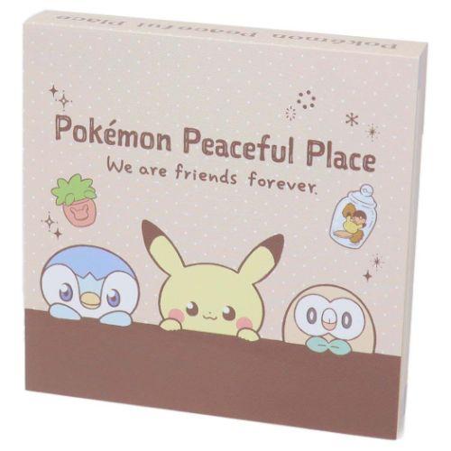 ポケットモンスター グッズ メモ帳 ポケモン キャラクター スクエア