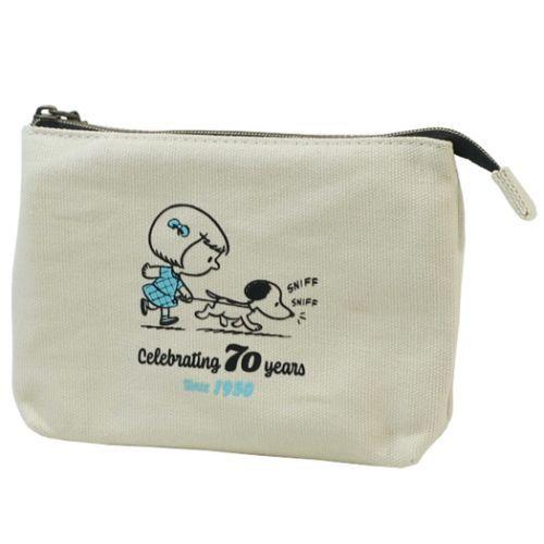 スヌーピー ピーナッツ キャラクター フラット ポーチ 3ポケット キャンバス ポーチ 70年代 スヌーピー パティ Mmc Spz 11 シネマコレクション ヤフー店 通販 Yahoo ショッピング