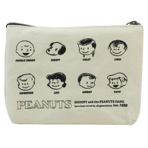 スヌーピー ピーナッツ キャラクター フラット ポーチ 3ポケット キャンバス ポーチ 70年代 スヌーピー パティ Mmc Spz 11 シネマコレクション ヤフー店 通販 Yahoo ショッピング