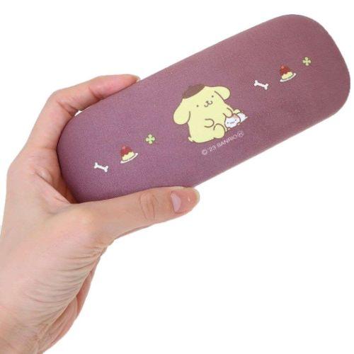 ポムポムプリン グッズ 眼鏡ケース キャラクター メガネケース お