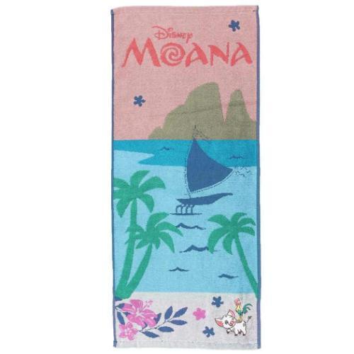 モアナと伝説の海 ロングタオル フェイスタオル ディズニー