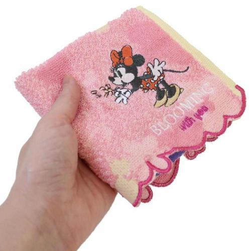 ミッキー＆フレンズ ミニーマウス グッズ ハンドタオル ディズニー