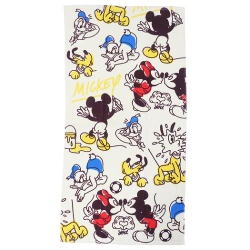 バスタオル ミッキー フレンズ シャーリング ビッグタオル ディズニー ラインアートパーティー 新生活準備雑貨 キャラクター Mrs シネマコレクション ヤフー店 通販 Yahoo ショッピング