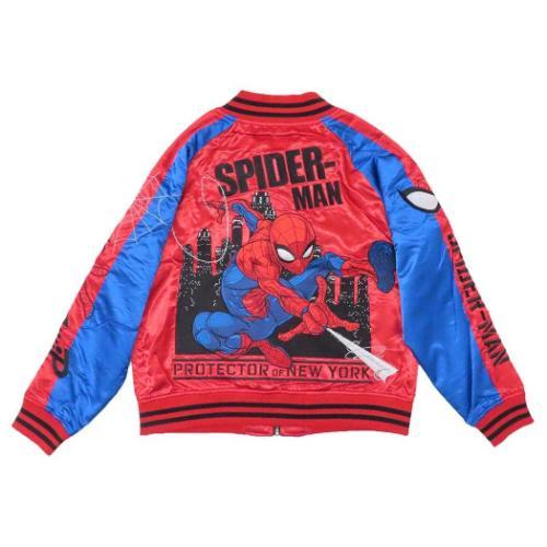 スパイダーマン スカジャン アウター スパイダーニューヨーク MARVEL キャラクター グッズ MARVEL（マーベル） スパイダーマン キャラクター スカジャン アウター