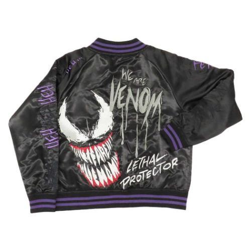 ヴェノム スカジャンL MARVEL メンズ ファッション キャラクター