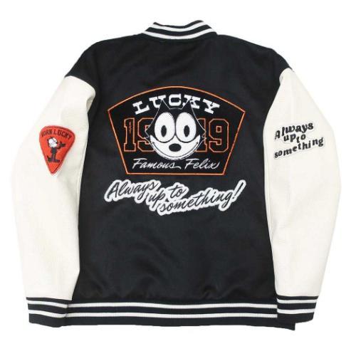 フィリックス アウター メンズ スタジャン ラッキーキャット 3L キャラクター グッズ フィリックス グッズ アウター メンズ キャラクター スタジャン