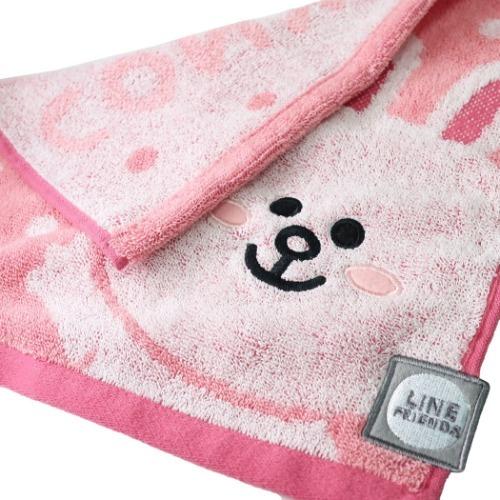 ハンドタオル グッズ Line Friends Lineスタンプ キャラクター ジャガード キャリータオル ハローコニー Mrs シネマコレクション ヤフー店 通販 Yahoo ショッピング