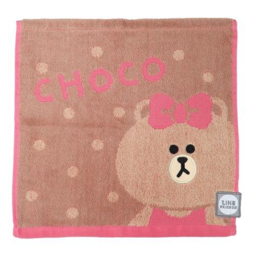 ハンドタオル グッズ Line Friends キャラクター ジャガード キャリータオル ハローチョコ Mrs シネマコレクション ヤフー店 通販 Yahoo ショッピング