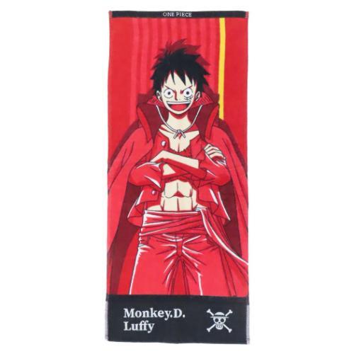 ワンピース シャーリングロングタオル 少年ジャンプ フェイスタオル