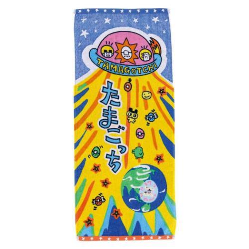たまごっち タオル フェイスタオル たまごっち ジャガードロングタオル オーガニック