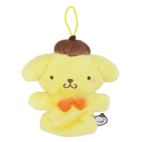 ポムポムプリン　パペットぬいぐるみ　非売品　２０００年　レトロ　ビンテージ新品 ポムポムプリン キャラクター ぬいぐるみ玩具 ハンドパペット サンリオ