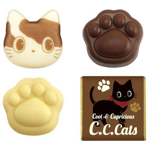 お菓子 チョコレート C C キャッツ ショコラ4個ギフトセット ねこ バレンタイン 義理チョコ 友チョコ 自分チョコ キャラクター Oht 22vt シネマコレクション ヤフー店 通販 Yahoo ショッピング