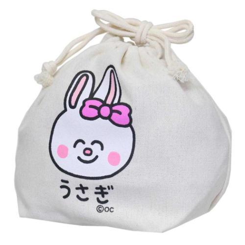 おえかきさん グッズ 巾着袋 かわいい マチ付ききんちゃくポーチ