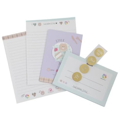 レターセット ルックイン レター トゥンカロンスタイル ショップ クーリア 便箋 封筒 シール 手紙セット かわいい Qla 503 シネマコレクション ヤフー店 通販 Yahoo ショッピング