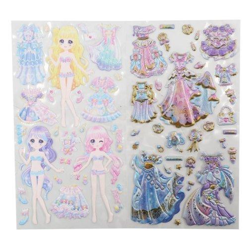 着せ替えシール 12スターズフォーチュンプリンセスシール 2枚組 やぎ みずがめ うお クーリア お着替えシール 女の子向け Qla シネマコレクション ヤフー店 通販 Yahoo ショッピング