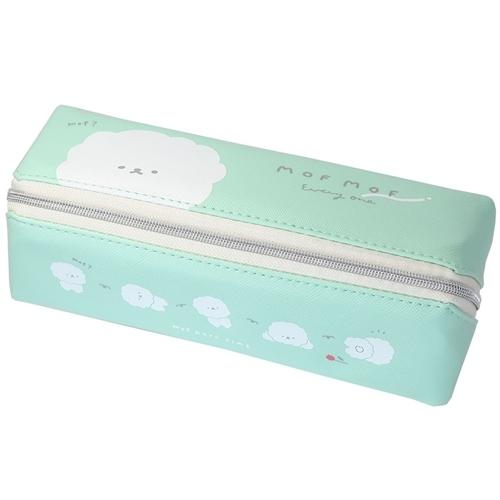 ころりんアニマル ペンケース オープントレー ペンポーチ モフモフ