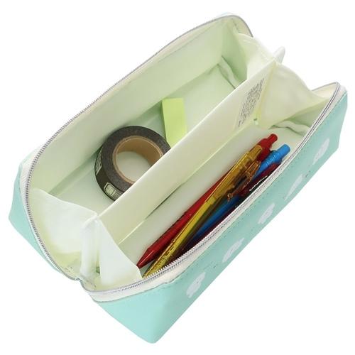 ころりんアニマル ペンケース オープントレー ペンポーチ モフモフ