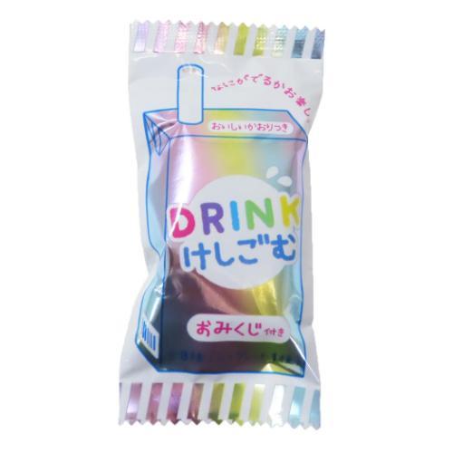 消しゴム シークレットおみくじドリンク消しゴム 全8種 クーリア