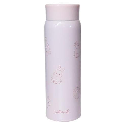 保温保冷水筒 ミリミリ ステンレスボトル 480ml ウサギ 新入学 新学期