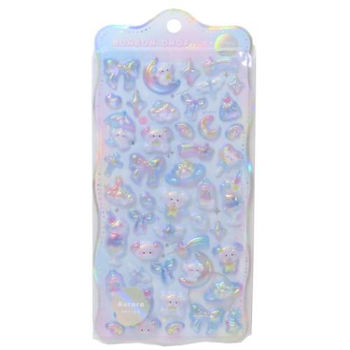 お一人様1つまで】シールシート ボンボンドロップシール チュルキラ