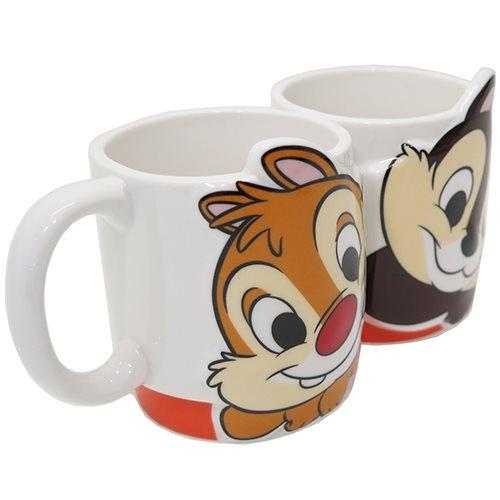 ディズニー Disney チップ＆デール マグカップ ペアマグカップ2個セット LOVE キャラクター グッズ 食器ギフト 御祝いクリスマス プレゼン｜cinemacollection-yj｜02