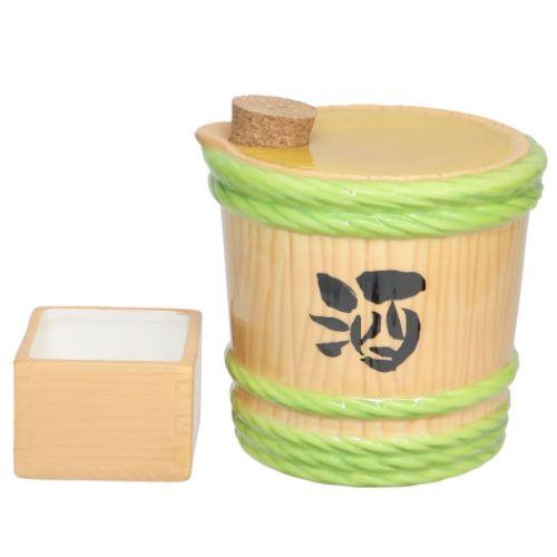 サンアート 酒器 おもしろ食器 とっくり＆おちょこセット 樽升