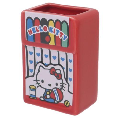 ハローキティ ペンスタンド ペン立て レトロポップ サンリオ