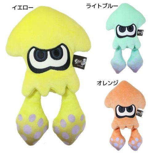 スプラトゥーン3 キャラクター ぬいぐるみ プラッシュドールS イカ 