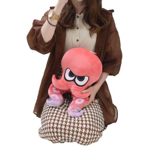 スプラトゥーン3 プラッシュドールM ぬいぐるみ タコ レッド