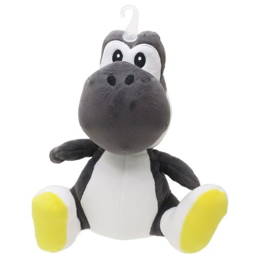 ヨッシーとマリオのぬいぐるみ 約20cm ぬいぐるみ ヨッシー S くろ スーパーマリオ 三英貿易 20cm おもちゃ